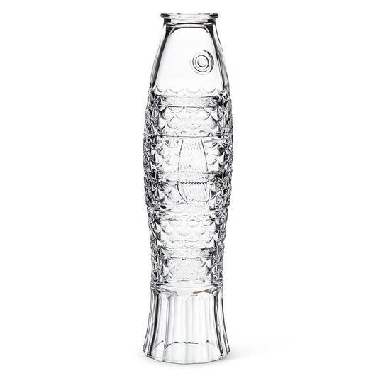 Clear Stacking Fish Glasses, Set of 4