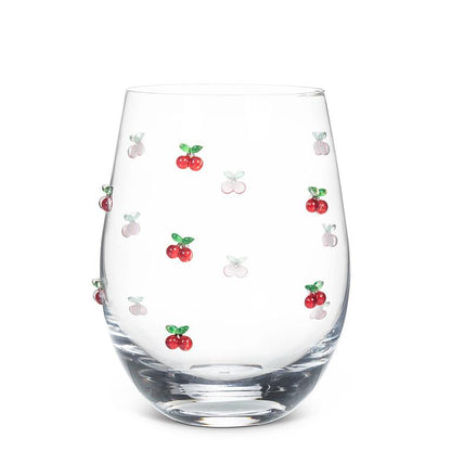 Fruit Stemless Wine Glass