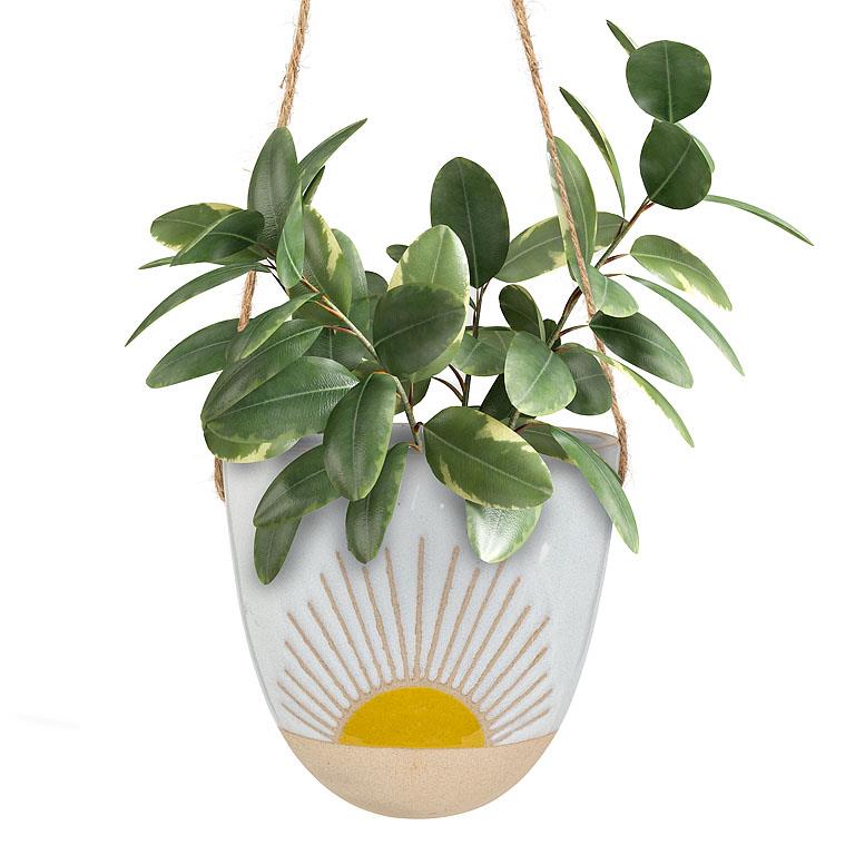 Hanging Planter w/Sun