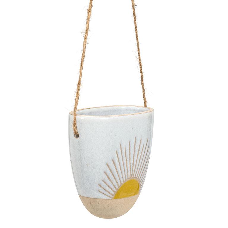 Hanging Planter w/Sun