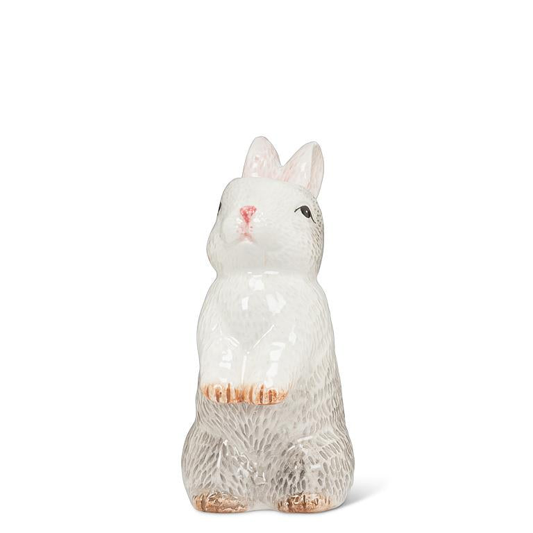 Sitting Cute Rabbit Bud Vase