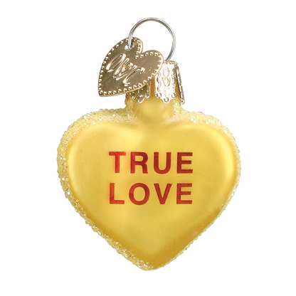Conversation Hearts Ornament