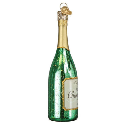 Champagne Bottle Ornament