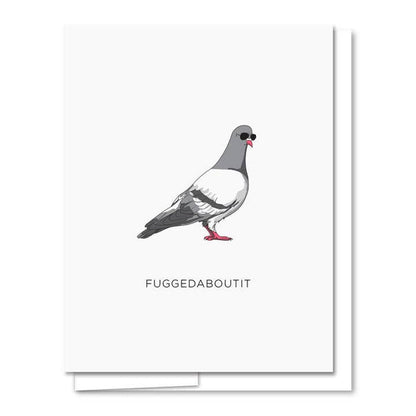 Pigeon Letterpress Card