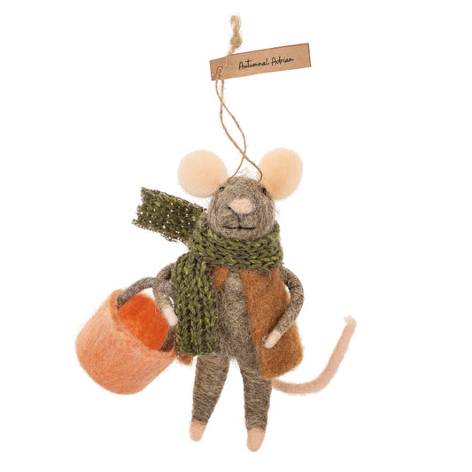 F71 - Autumnal Adrian Mouse Ornament