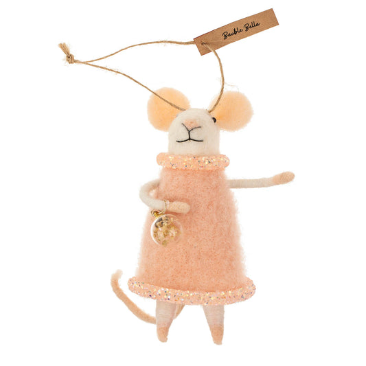 F131 - Bauble Bella Mouse Ornament