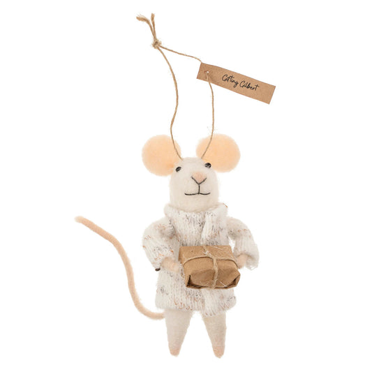 F53 - Gifting Gilbert Mouse Ornament
