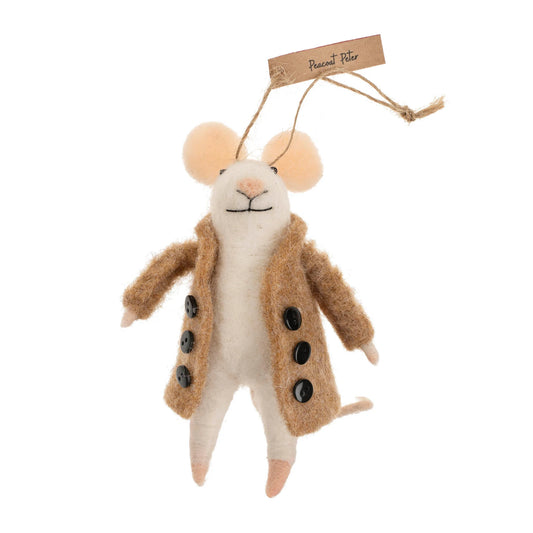 F57 - Peacoat Peter Mouse Ornament