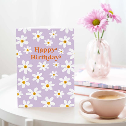 Daisy Birthday Card