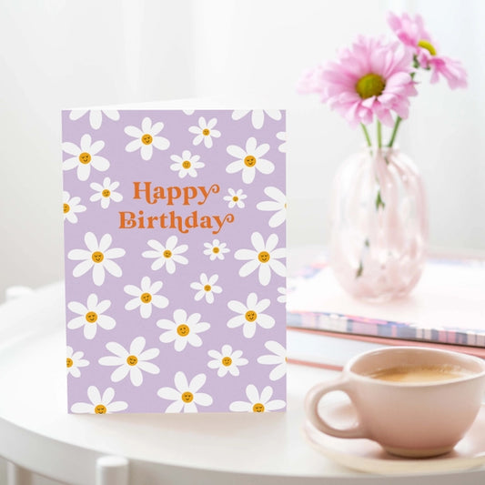 Daisy Birthday Card