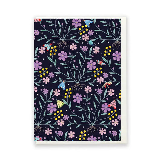 Night Moths card