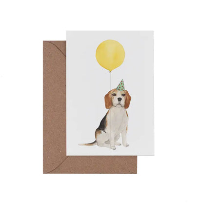 Balloon Animal Card - Beagle