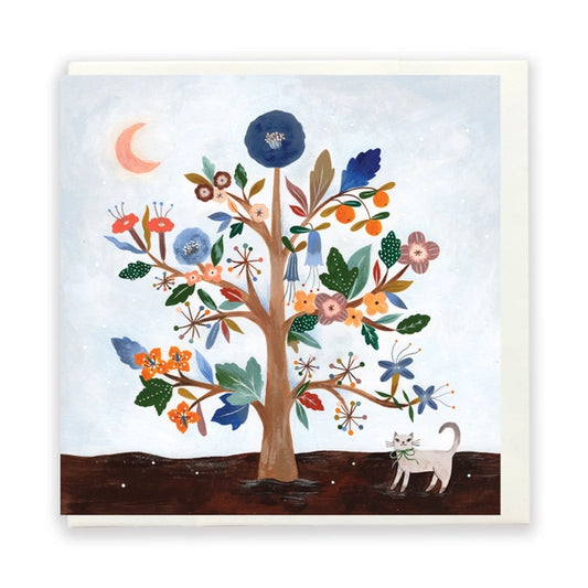 Winter Tree card