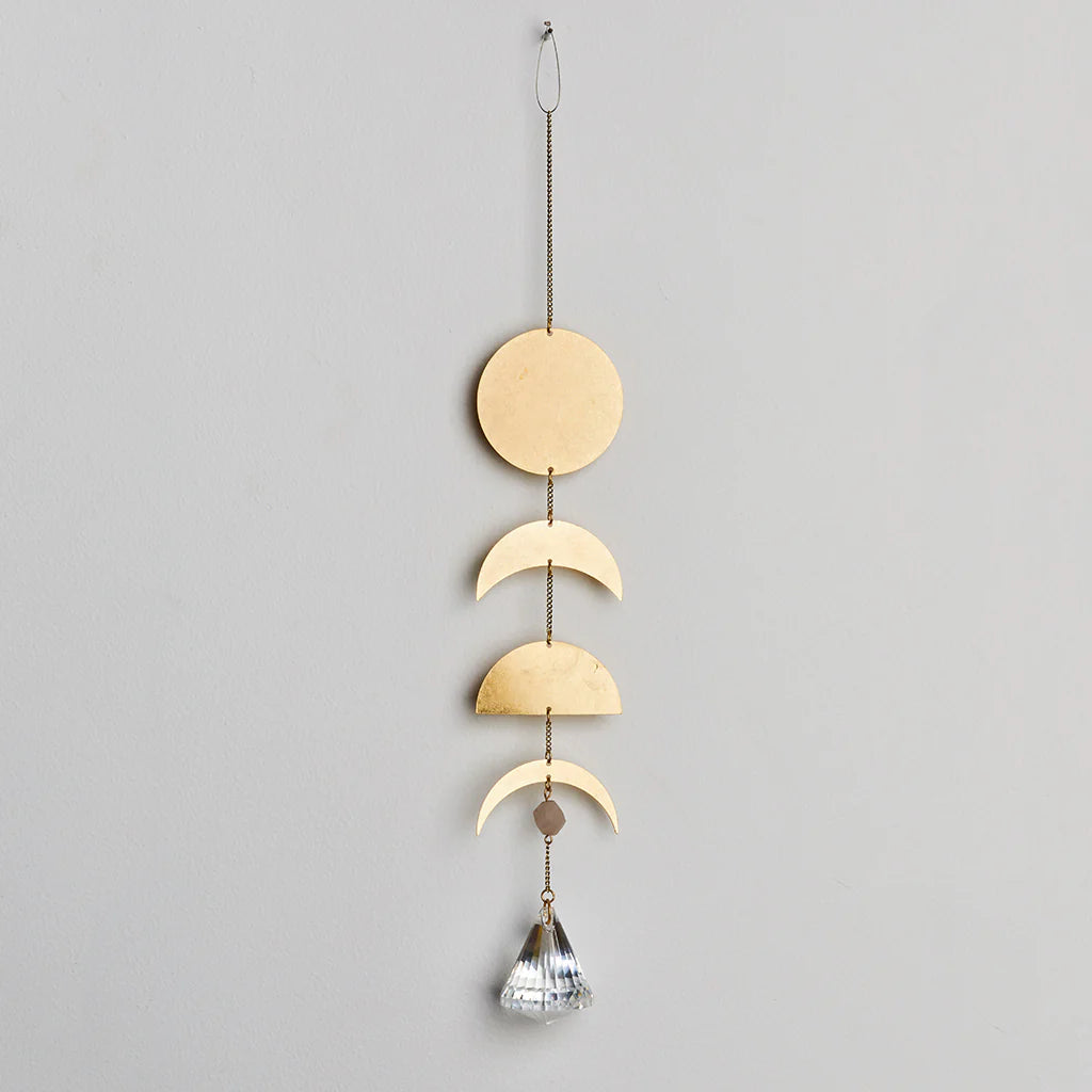 Suncatcher - Moon Phase / Moonstone