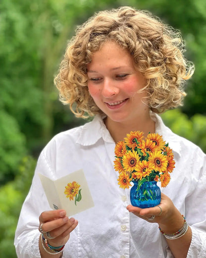 Mini Sunflower Pop-Up Card