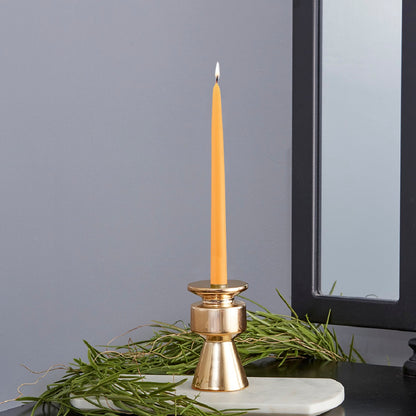 Taper Candle 9" X 7/8" Butterscotch