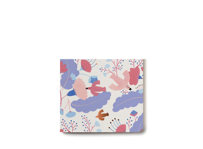 Candy Birds Flat Wrapping Paper