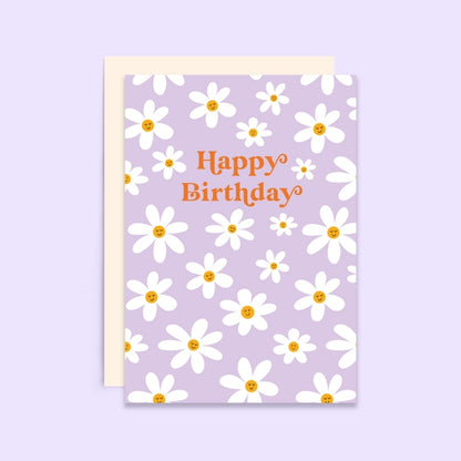 Daisy Birthday Card