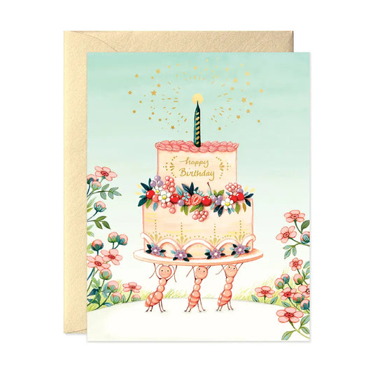 Ants Birthday Card