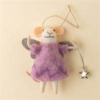 Fairytale Florence Mouse Holiday Ornament