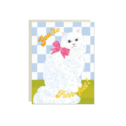 You're Purr-fect Foil Card