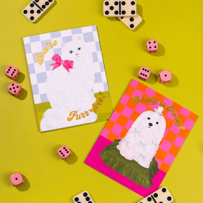 You're Purr-fect Foil Card