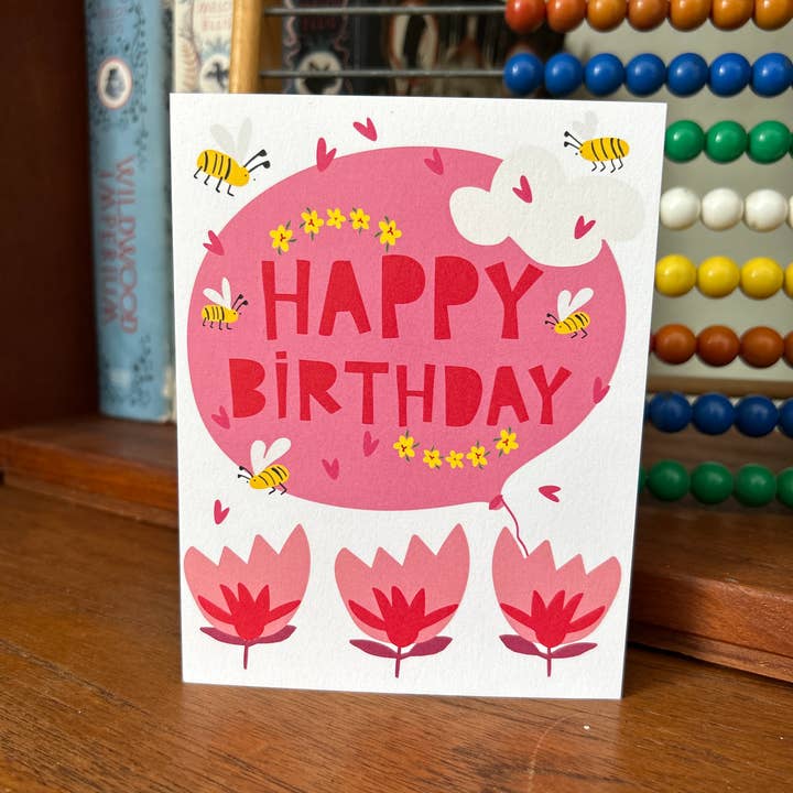 Happy Birthday Balloon Card