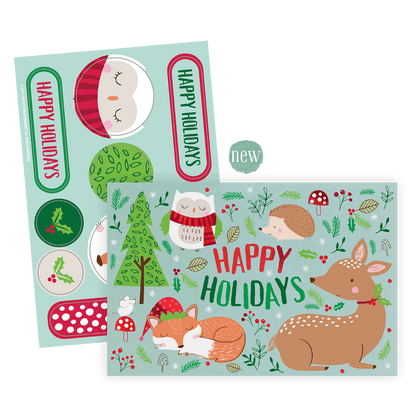 Woodland Holiday Boxed Cards