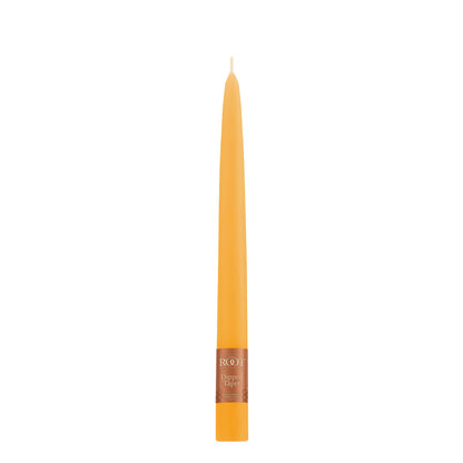 Taper Candle 9" X 7/8" Butterscotch