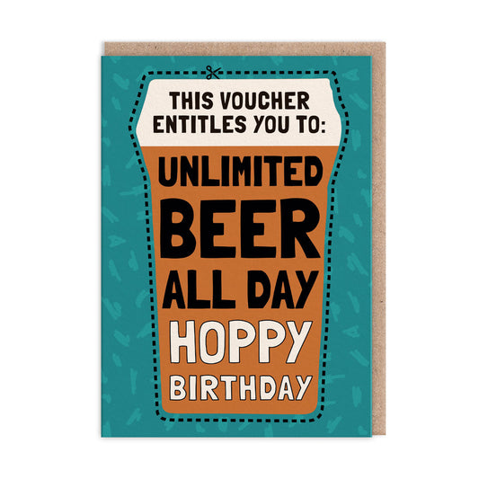 Unlimited Beer Voucher Card