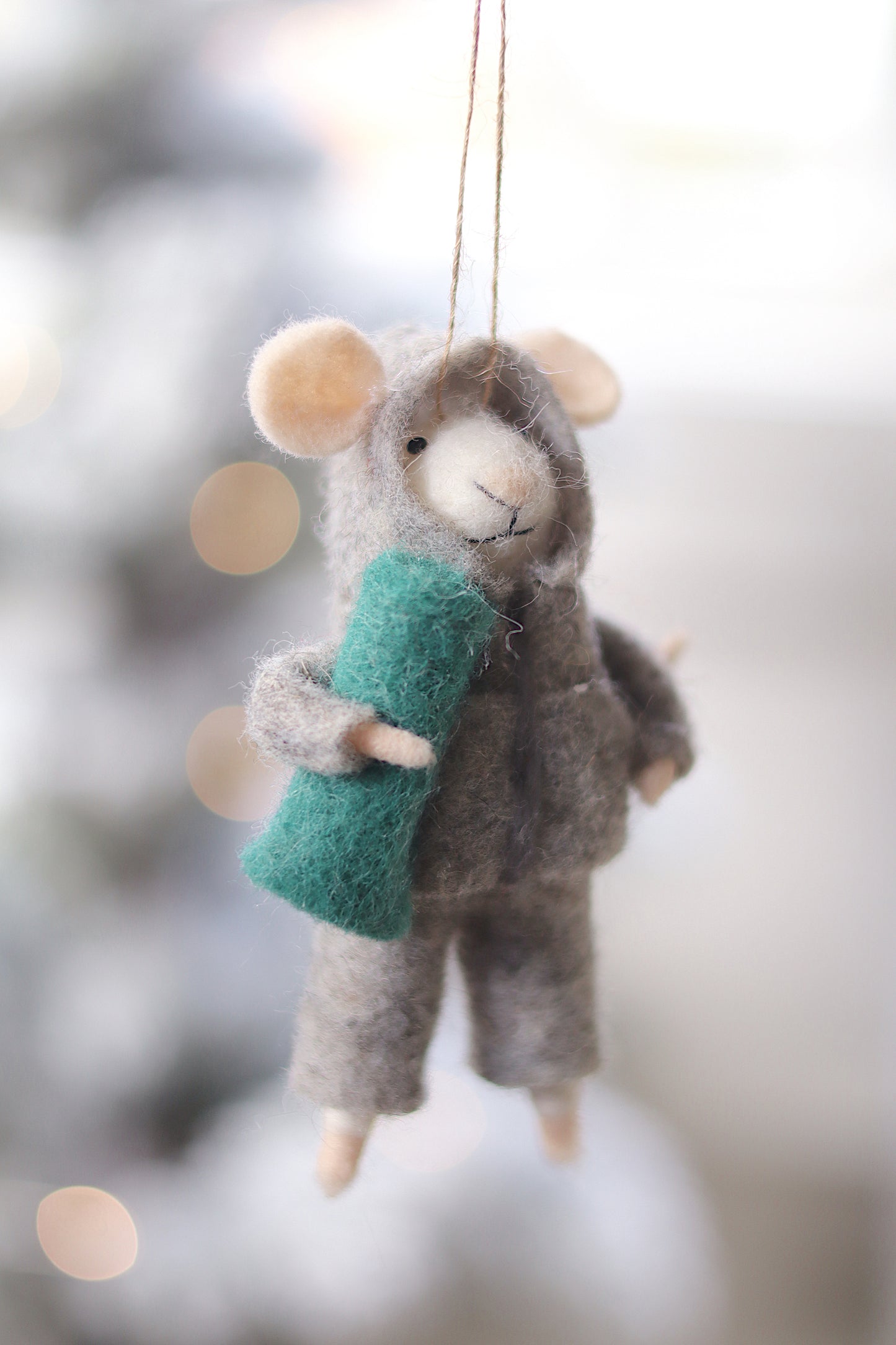 Athleisure Alex Mouse Holiday Ornament