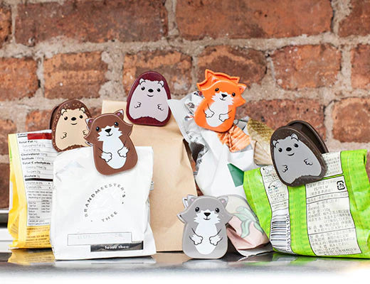 Woodland Bag Clips Set of 6