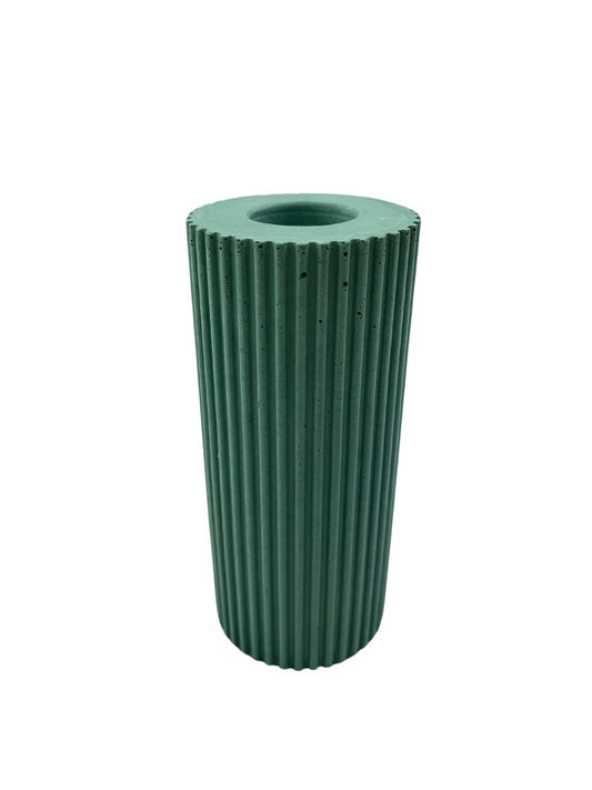 Athena Taper Candle Holder Large Sea Green