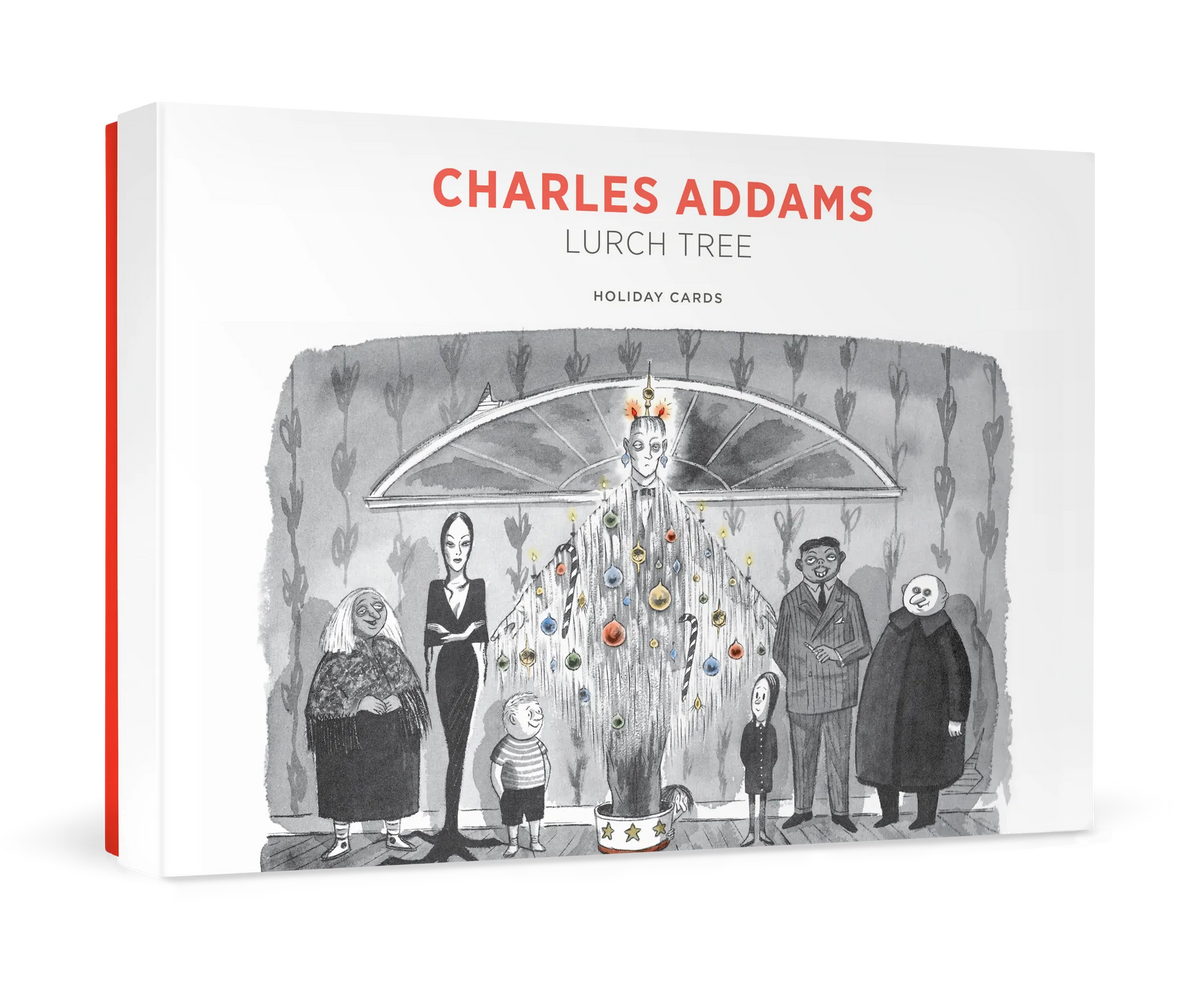 Charles Addams Lurch Tree Holiday Cards