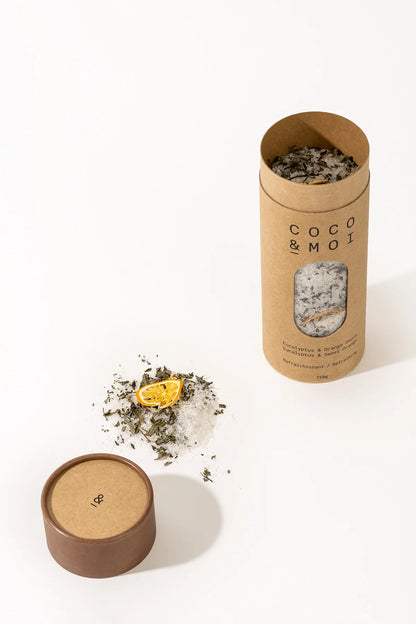 Eucalyptus + Sweet Orange Bath Salts