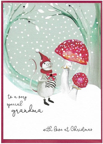 Special Grandma Holiday Card
