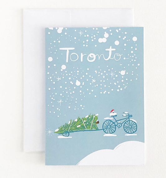 Products Toronto Bike Xmas Card