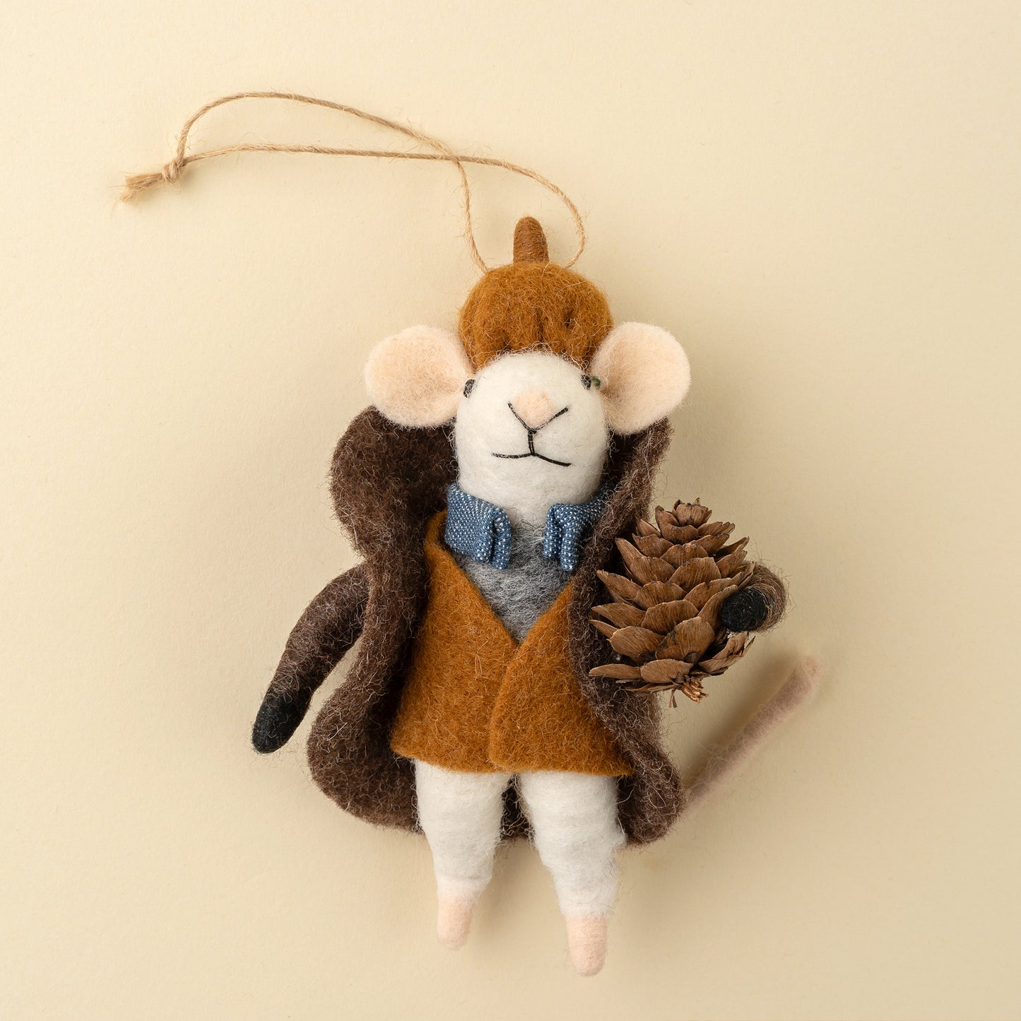 Dapper Declan Mouse Holiday Ornament