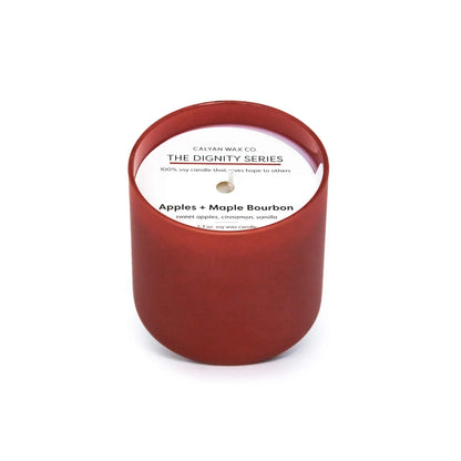 Dignity Series Soy Candle Apples + Maple Bourbon