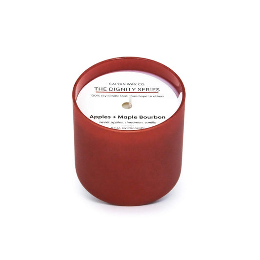 Dignity Series Soy Candle Apples + Maple Bourbon