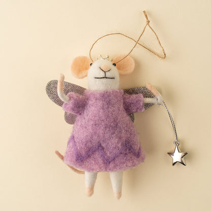 Fairytale Florence Mouse Holiday Ornament