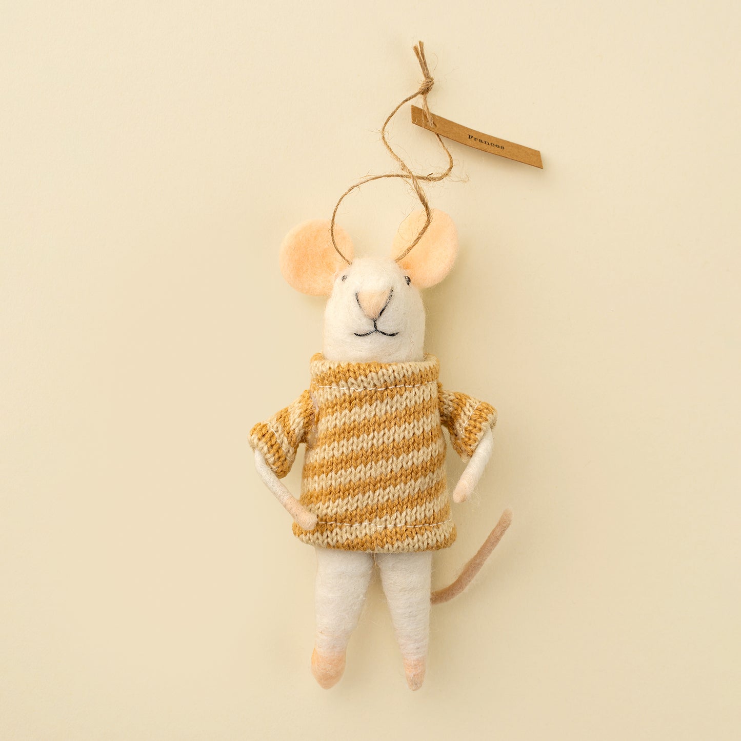 Frances Mouse Holiday Ornament