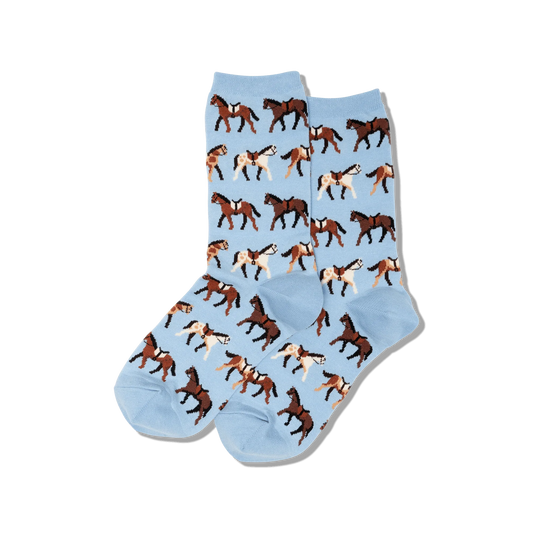 Horses Women's Crew Socks