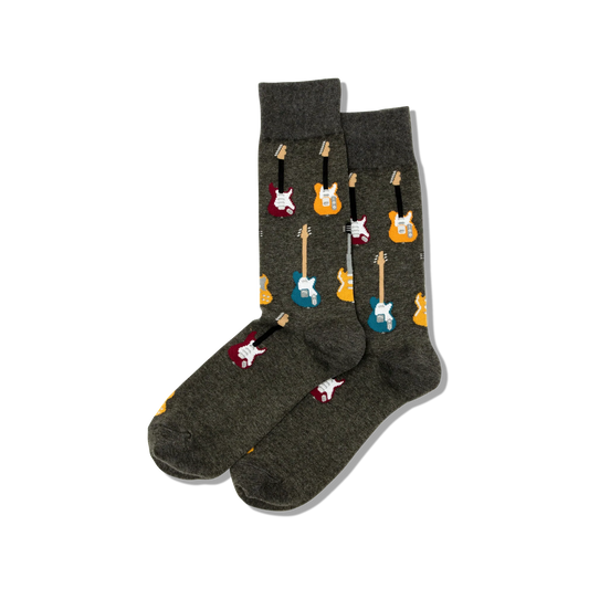 Guitars Men's Crew Socks