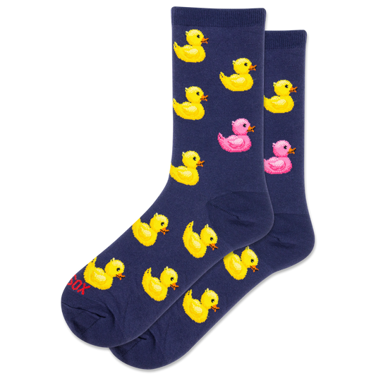 Duckies Women's Crew Socks