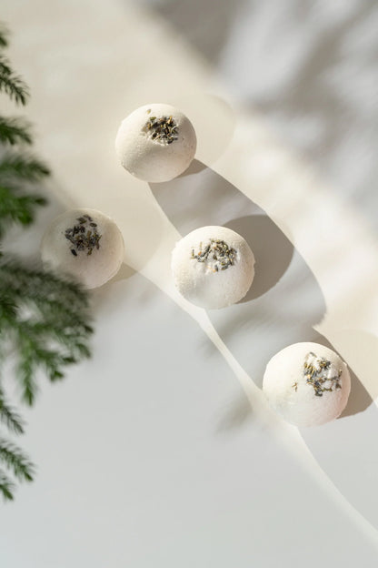 Peppermint + Eucalyptus Bath Bomb