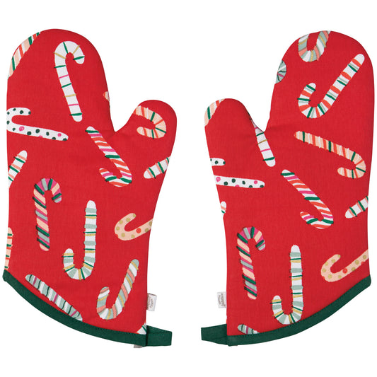 Merry Mints Overn Mitts Set of 2