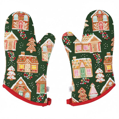 Gumdrop Lane Christmas Mitts Set of 2