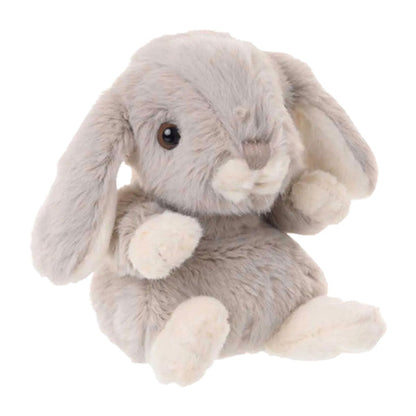 Kanini Light Gray Bunny Plush Toy