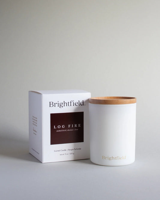 Log Fire Classic Candle (9 oz.)
